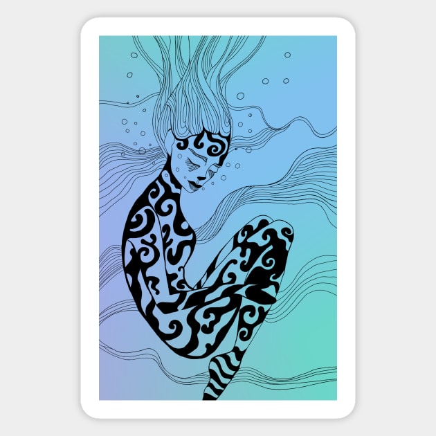 Underwater Sticker by Lavia